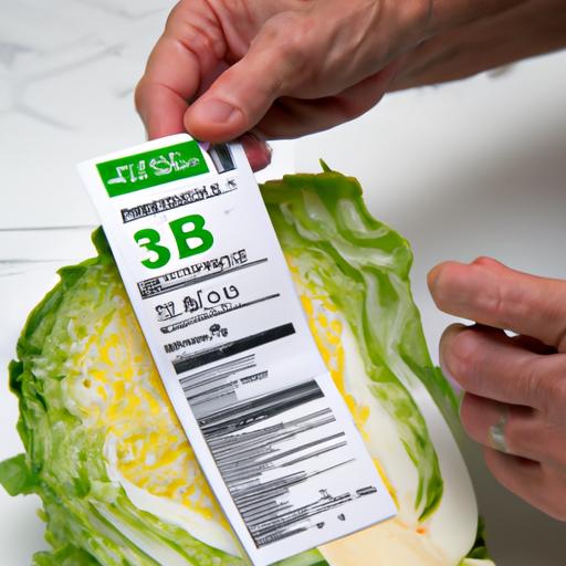 Reading nutrition labels can help you determine whether cabbage is acidic or alkaline.