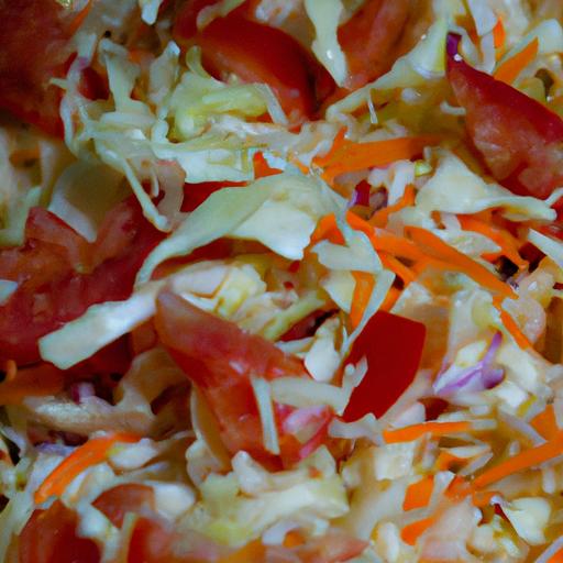Cabbage salad is a tasty and nutritious way to incorporate cabbage into your diet
