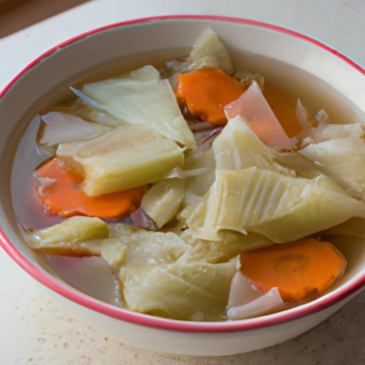 Cabbage soup is a nutrient-rich meal that promotes digestive health and boosts immunity.