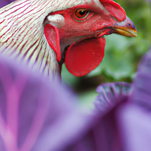 It is important to prepare and serve purple cabbage properly to avoid any potential risks to chickens.