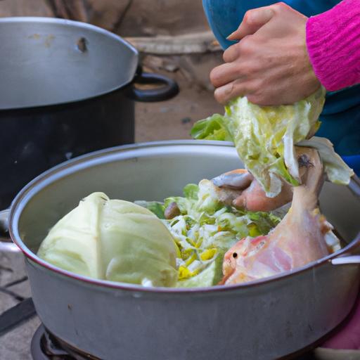 Cooking or fermenting cabbage can make it safer and more digestible for chickens.