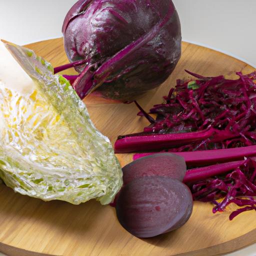 Beets and cabbage are packed with nutrients that are good for your health
