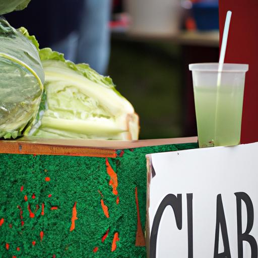 Support local farmers and enjoy the health benefits of fresh cabbage juice at your nearest farmer's market.