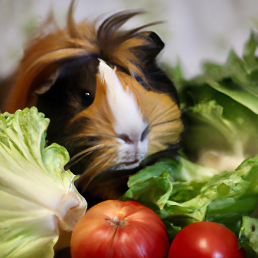 Remember to mix it up! A balanced diet for your guinea pig includes a variety of veggies.