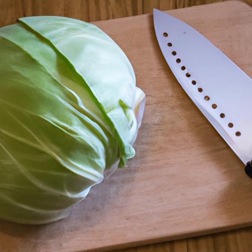 How To Cut Cabbage Into Wedges
