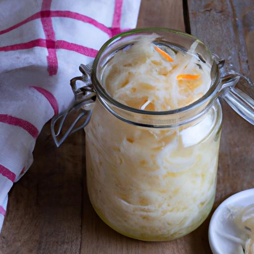 Fermenting cabbage with vinegar can preserve it and increase its nutritional value.
