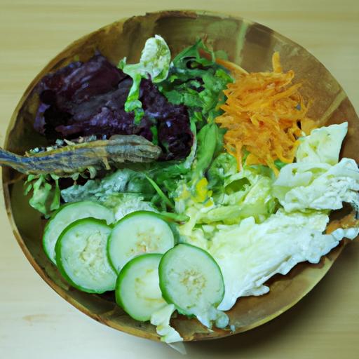 A well-balanced diet for bearded dragons should include a variety of vegetables, such as cabbage.