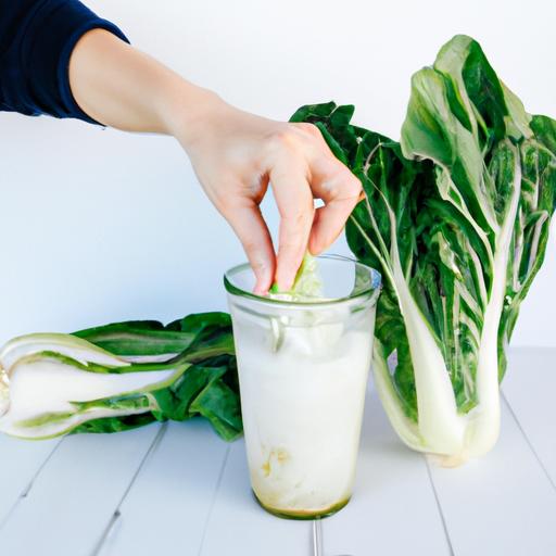 Incorporating napa cabbage into your smoothies is a great way to boost your nutrient intake.