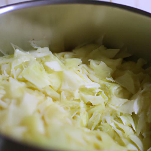 Proper preparation of cooked cabbage before freezing is crucial for its quality.