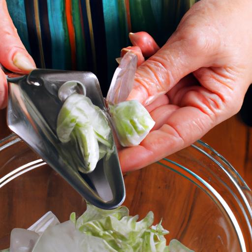 Properly preparing frozen cabbage can help prevent it from turning brown during cooking.