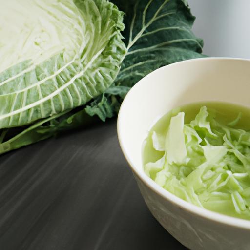 Eating raw cabbage leaves and drinking cabbage juice can help soothe the stomach lining and reduce ulcer pain.