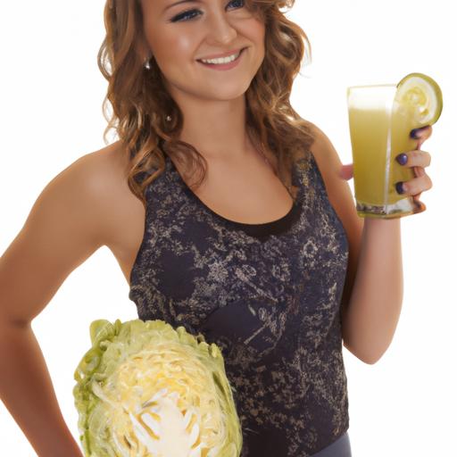 Cabbage and apple juice is a low-calorie drink that can help you lose weight and suppress your appetite.