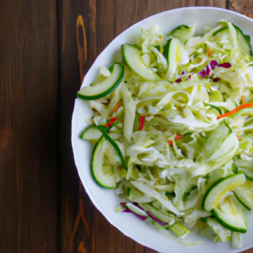 Cabbage And Cucumber Salad Benefits