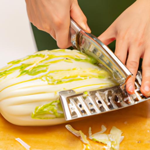 How To Shred Napa Cabbage